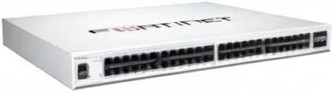 Fortinet FortiSwitch 100 FS-148F-POE Ethernet Switch - 48 Ports - Manageable - 2 Layer Supported - Modular - 476.30 W Power Consumption - 370 W PoE Budget - Optical Fiber, Twisted Pair - PoE Ports - 1