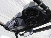 Polaris RZR Razor 1000 2015+ 900 Overhead Stereo Radio UTV - 4S4KICKER