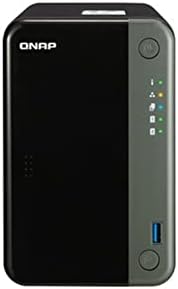 QNAP TS-253D-4G 2 Bay NAS for Professionals with Intel® Celeron® J4125 CPU and Two 2.5GbE Ports