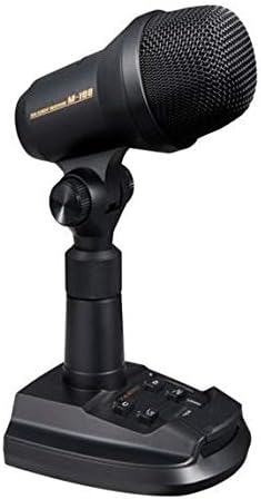 Yaesu M-100 Dual-Element (Condenser and Dynamic Elements) Microphone for Yaesu HF Radios (FT-DX9000, FT-DX5000, FT-DX3000, FT-DX1200, FT–991/A, FT–891, FT–450 series, etc.)
