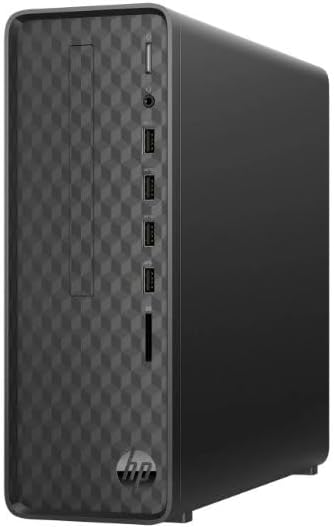 HP S01-aF Slim Desktop Intel Celeron J4025 2.0GHz 8GB Ram 256GB SSD Bluetooth WiFi Windows 11 Home (Renewed)
