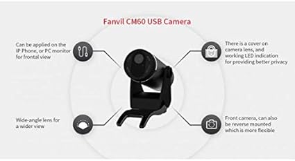 Fanvil CM60 Portable HD USB Camera 1080P for X7A