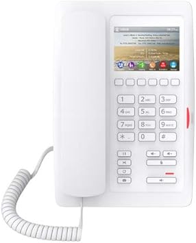 Fanvil H5 Hotel IP Phone Brilliant Design for Hotels,3.5''Color Screen Displays Hotel Information