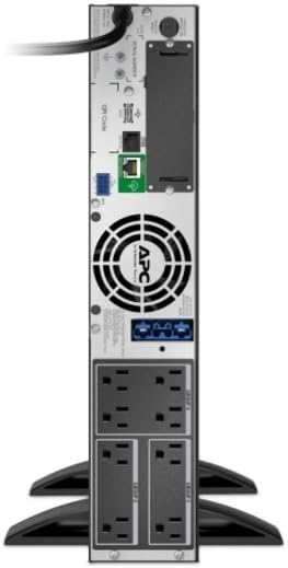 APC Network UPS, 1500VA Smart-UPS Sine Wave UPS with Extended Run Option, SMX1500RM2UC, 2U Rackmount/Tower Convertible, Line-Interactive, 120V