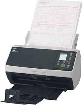 RICOH fi-8170 Professional High Speed Color Duplex Document Scanner (PA03810-B055) + USB Printer Cable + Network Cable + Cleaning Kit