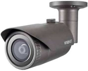 Hanwha Techwin QNO-8010R 5MP IR WDR PoE Outdoor Network Bullet Camera with 2.8mm Fixed Lens, RJ45 Connection