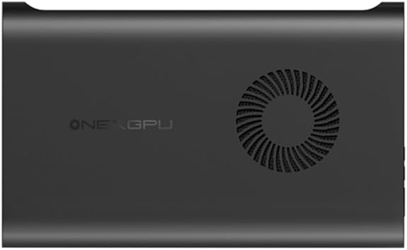 OneXGPU External GPU with AMD RX 7600M XT 8GB GDDR6 RDNA 3, Portable eGPU for Laptops and PC with Thunderbolt 3/4, USB 4, OCuLink Port