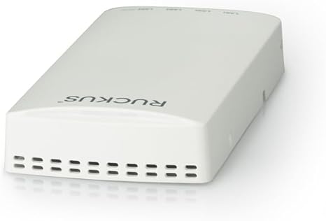 Ruckus Networks H550 Series Wi-Fi 6 Wall-Mounted Indoor Access Point (901-H550-US00), White