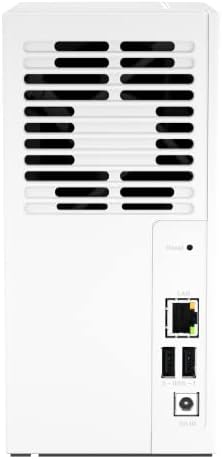 QNAP TS-233-US 2 Bay Affordable Desktop NAS with ARM Cortex-A55 Quad-core Processor and 2 GB DDR4 RAM (Diskless)