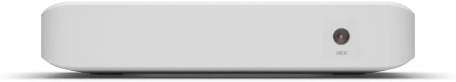 Ubiquiti UniFi Switch Lite 8 PoE | 8-Port Gigabit Switch with 4 PoE+ 802.3at Ports (USW-Lite-8-PoE),White