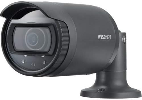 Hanwha Techwin LNO-6022R 2MP IR PoE Outdoor Network Bullet Camera with 4mm Fixed Focal Lens