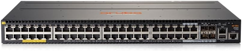 HP JL322A Aruba 2930M 48G POE+ 1-Slot - Switch - L3 - managed - 44 x 10/100/1000 (PoE+) + 4 x combo Gigabit SFP - rack-mountable - PoE+ (1440 W) -