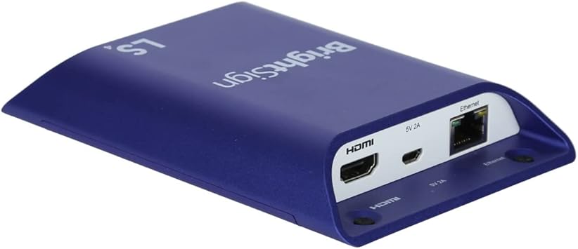 Brightsign HTML5 Standard I/O Digital Signage Player w/USB Interactivity (LS424)