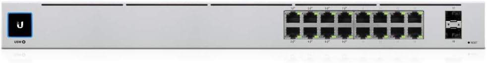 Ubiquiti UniFi 16-Port 802.3at PoE Gigabit Switch with SFP (USW-16-POE)