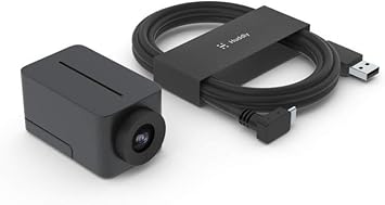Huddly IQ Camera with Groundbreaking AI Capabilities, Genius Framing and 150° Wide-angle for Intelligent Video Conferencing