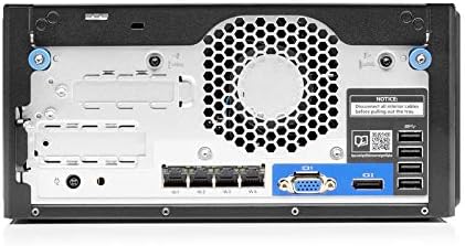 HPE ProLiant MicroServer Gen10 Plus Server with one Intel Xeon E-2224 Processor, 16 GB Memory, and 4 Large Form Factor (LFF) Non-hot Plug Drive Bays