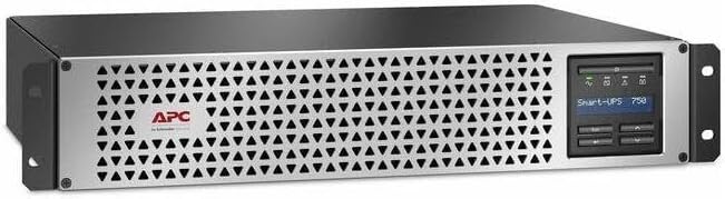 APC Smart-UPS 750VA Lithium Battery UPS with SmartConnect, SMTL750RM2UC, Pure Sine Wave, Short-Depth 120V Uninterruptible Power Supply