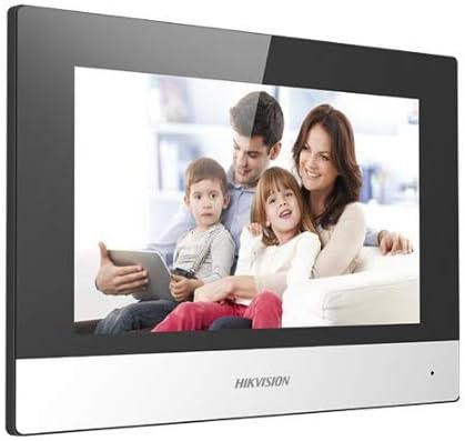 HIKVISION DS-KH6320-WTE1 Video Intercom Indoor Station w/7" Touch Screen