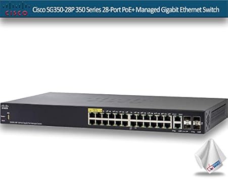 Cisco SG350-28P 350 Series 28-Port PoE+ Managed Gigabit Ethernet Switch SG350-28P-K9