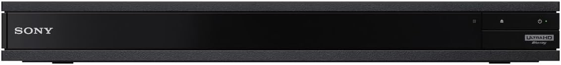 Sony UBP-X800M2 4K UHD Home Theater Streaming Blu-Ray Disc Player (UBPX800M2), Black