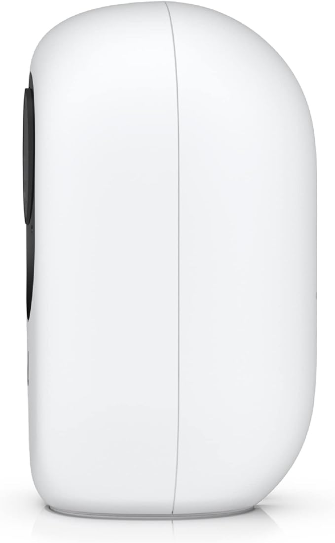 Ubiquiti UniFi Protect G4 Instant Camera, Weatherproof, 5MP, Built-in Speaker and Microphone for Two-Way Audio, Compact, Wide-Angle, Wi-Fi Connected, Night Mode, UVC-G4-INS-US, White