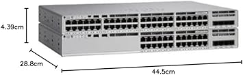 Cisco Catalyst 9200L - Network Advantage - switch - L3 - 24 x 10/100/1000 + 4 x Gigabit SFP (uplink) - rack-mountable