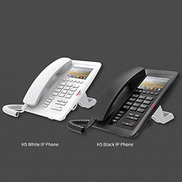 Fanvil H5 Hotel IP Phone Brilliant Design for Hotels,3.5''Color Screen Displays Hotel Information