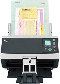 RICOH fi-8170 Professional High Speed Color Duplex Document Scanner (PA03810-B055) + USB Printer Cable + Network Cable + Cleaning Kit