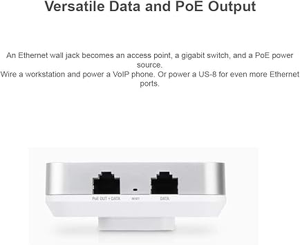 Ubiquiti UAP-AC-IW-US Unifi Access Point in Wall - White