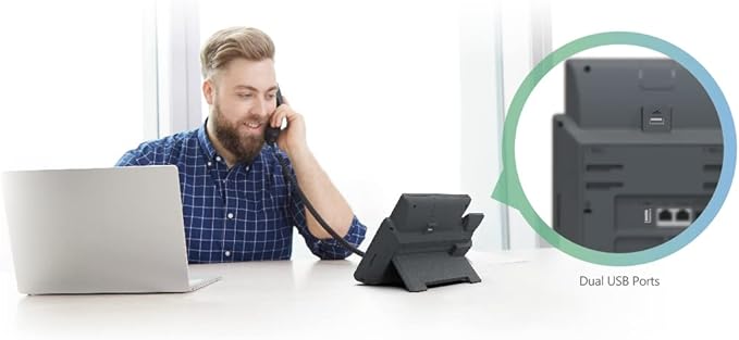 Yealink SIP-T48U T48U IP Phone (Power Adapter is NOT Included)