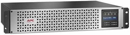 APC Smart-UPS 750VA Lithium Battery UPS with SmartConnect, SMTL750RM2UC, Pure Sine Wave, Short-Depth 120V Uninterruptible Power Supply