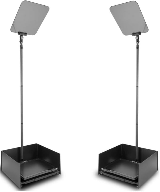 Prompter People PRO-SP19P2HBKIT-CARB StagePro Presidential 19-Inch Reversing High Bright Teleprompter
