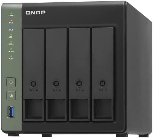 QNAP TS-431X3 4 Bay High-speed NAS with One 10GbE and 2.5 GbE Port