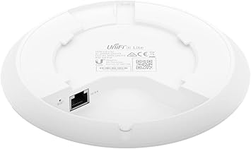 Ubiquiti UniFi 6 Lite Access Point, WiFi 6 Access Point, Dual Band 5GHz and 2.4GHz Radios, Compact Wireless Access Point, PoE Adapter Required - White