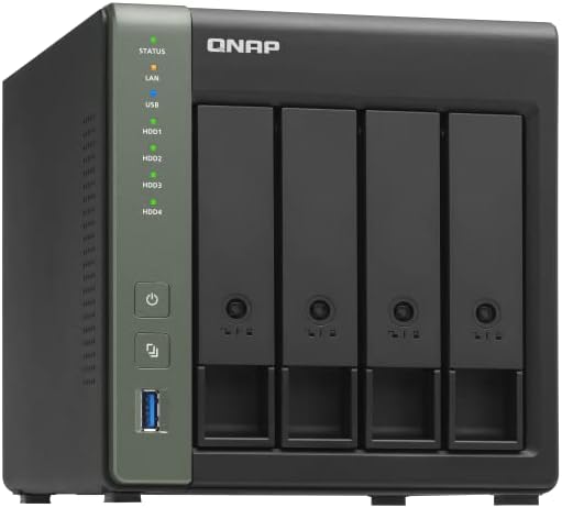 QNAP TS-431X3 4 Bay High-speed NAS with One 10GbE and 2.5 GbE Port