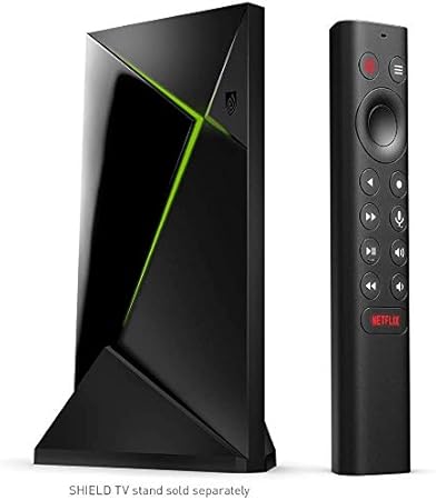 NVIDIA SHIELD Android TV Pro | 4K HDR Streaming Media Player, High Performance, Dolby Vision, 3GB RAM, 2x USB, Works with Alexa, Black