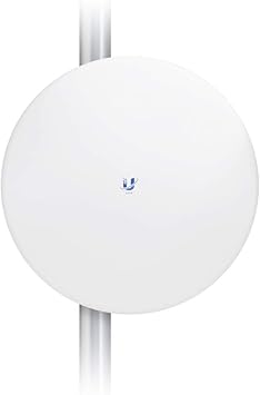 Ubiquiti LTU-PRO High Gain 5GHz Point to Multipoint 24 dBi LTU Client CPE Radio with Advanced RF Performance, White