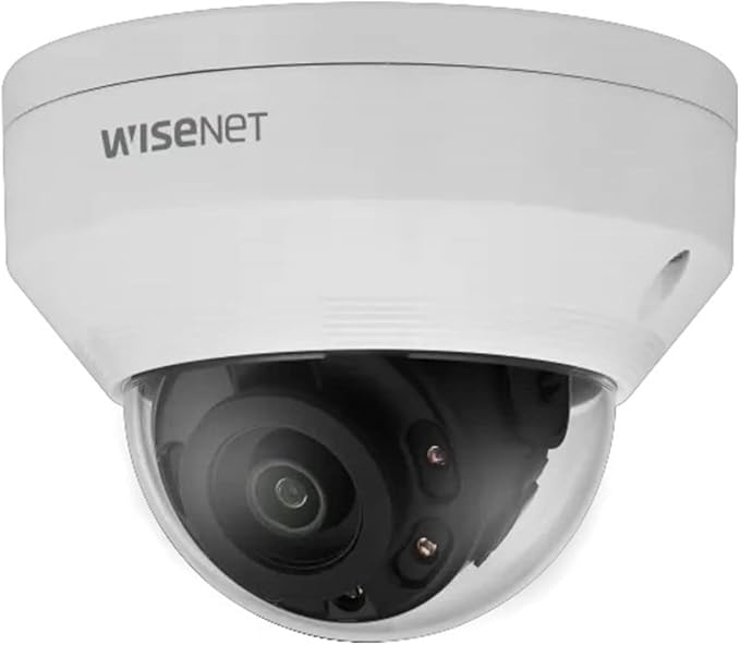 Hanwha Techwin LNV-6012R 2MP IR WDR Network Outdoor Dome Camera with 2.8mm Fixed Lens, RJ45 Connection