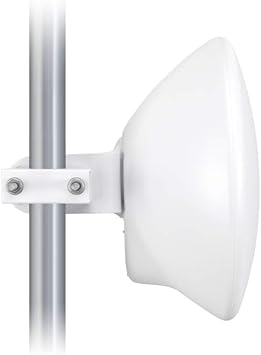 Ubiquiti LTU-PRO High Gain 5GHz Point to Multipoint 24 dBi LTU Client CPE Radio with Advanced RF Performance, White