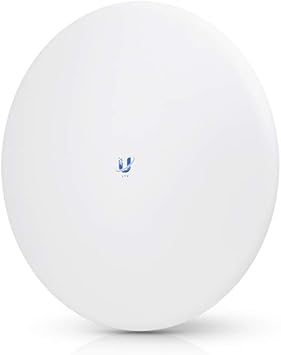 Ubiquiti LTU-PRO High Gain 5GHz Point to Multipoint 24 dBi LTU Client CPE Radio with Advanced RF Performance, White