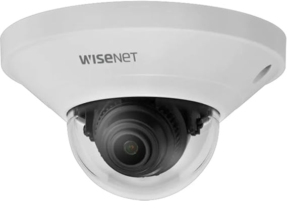 Hanwha Techwin QND-6011 2MP WDR POE People Counting Network Super-Compact Dome Camera with 2.8mm Fixed Lens, RJ45 Connection