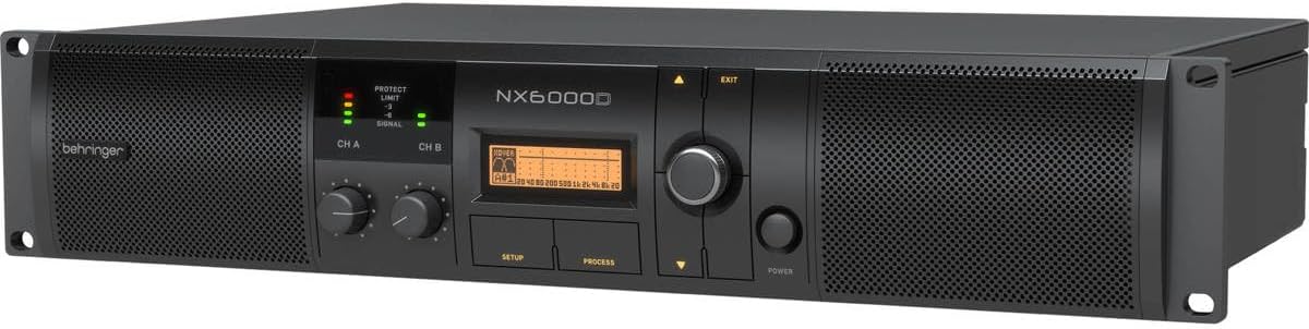 Behringer NX6000D Power Amplifier with DSP