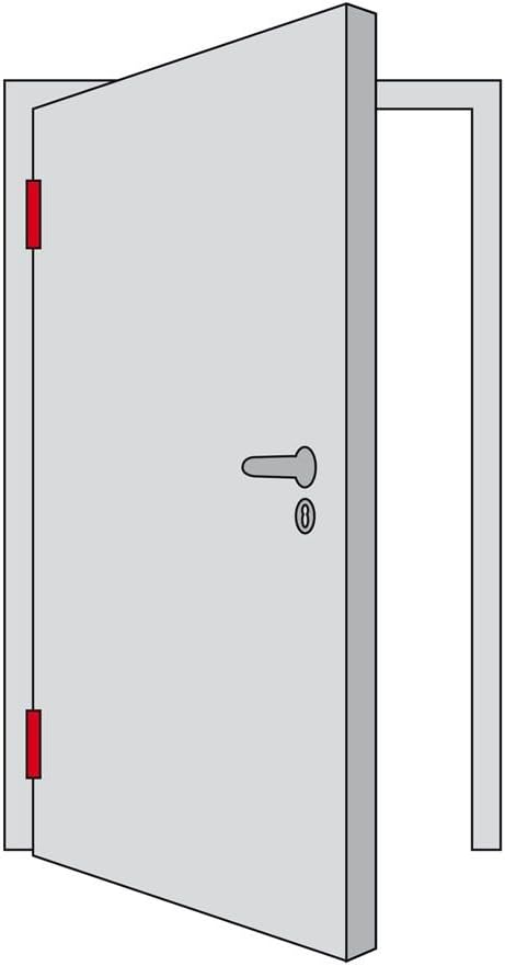 ABUS Bolt for Home and Apartment Doors PR2700, 490873