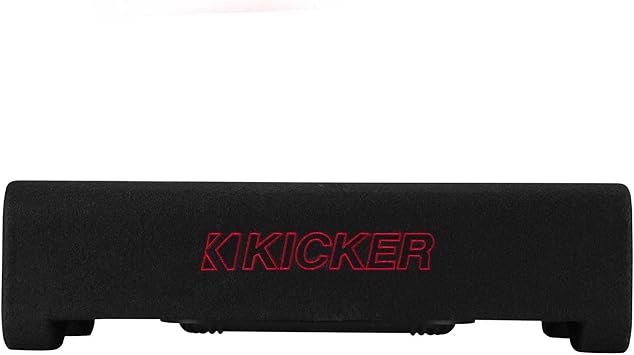 Kicker 49L7TDF122 Down-Firing 12" L7T 2-Ohm Subwoofer Enclosure, 600 Watts RMS