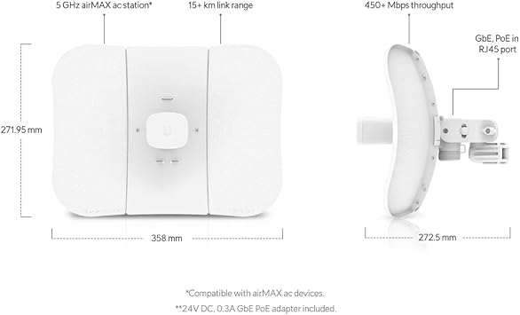 Ubiquiti Networks 5PK 5 GHZ LITEBEAM AC GEN2