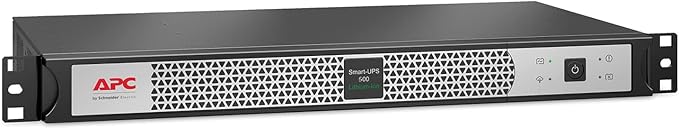 SCHNEIDER ELECTRIC Uninterrupted Power Supply APC Smart-UPS Li-Ion 500VA Short Depth, (SCL500RM1UC)