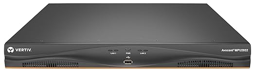 Avocent Vertiv MPU KVM Switch | 32 Port | 2 Digital Path | Dual AC Power TAA| KVM Over IP Switches | Remote Access to KVM, USB and Serial Connections (MPU2032DAC-400)