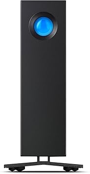 LaCie d2 Professional 14TB External Hard Drive Desktop HDD – USB-C USB 3.1 Gen 2, 7200 RPM Enterprise Class Drives, for Mac and PC Desktop, 1mo Adobe CC All Apps plan, Rescue Services (STHA14000800)