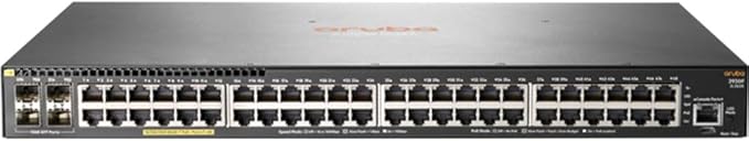 HP HPE Aruba 2930F 48G PoE+ 4SFP Switch, JL262A