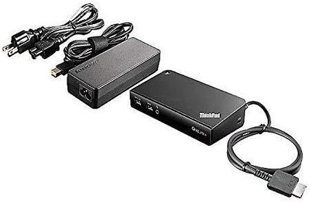 Lenovo ThinkPad OneLink Plus Dock - 40A40090US (Ultra HD Video, 4k Output, 90W AC)